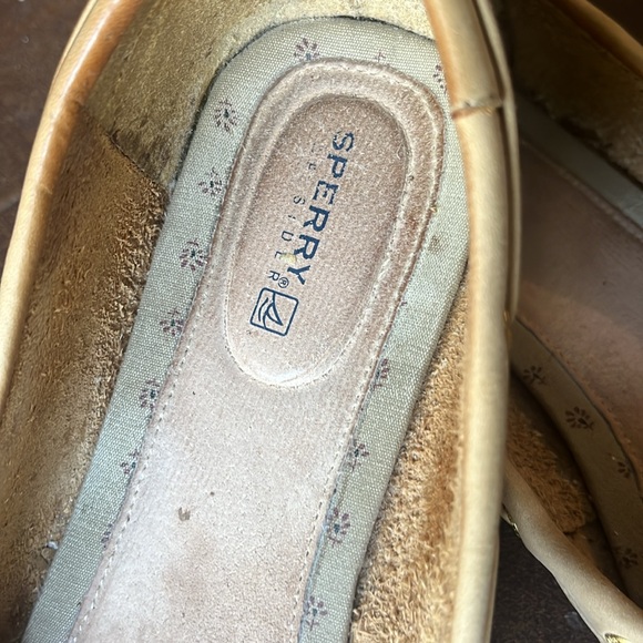 Sperry Top Sider Boat Shoes Womens Size 10M Beige - Picture 3 of 7